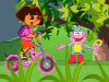 Dora Bicycle in Forest